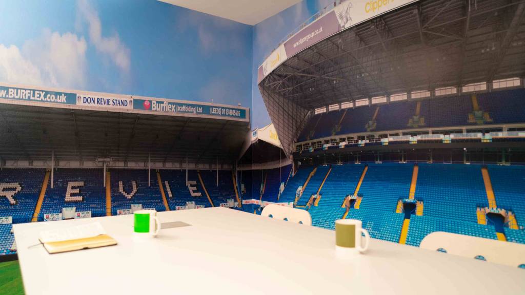 Leeds United 360º Elland Road Stadium Wallpaper Arenaroom